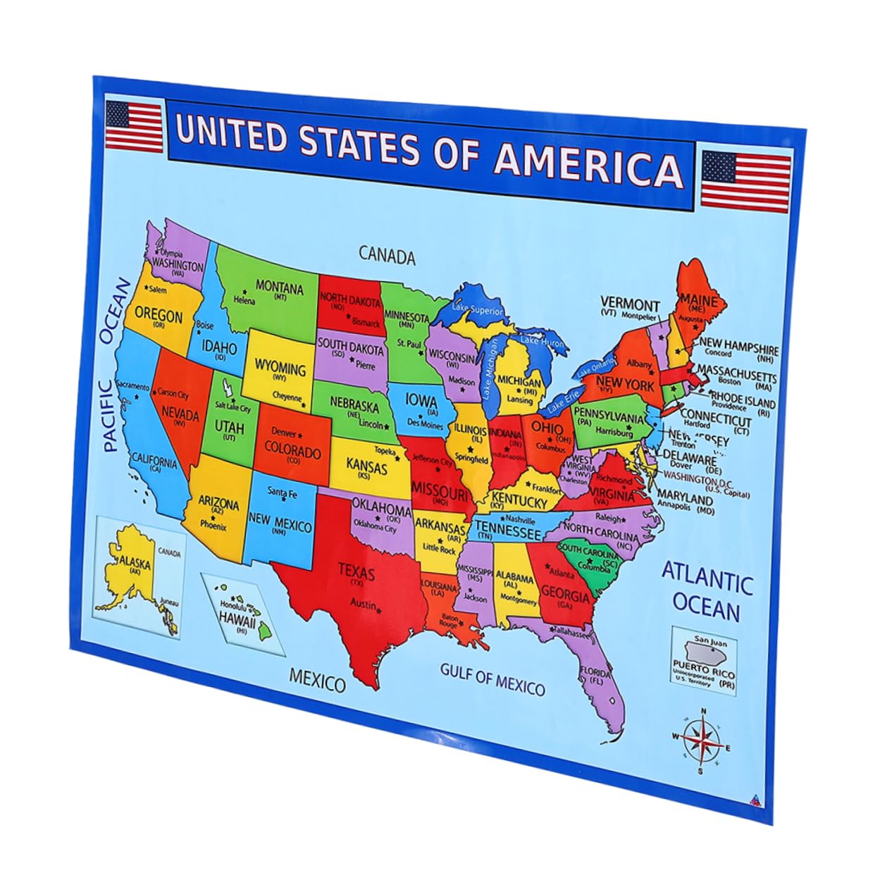 【お値下げ】ユニークなアメリカのイラスト地図 6点 お値下げ】ユニークなアメリカのイラスト地図 6点 お値下げ